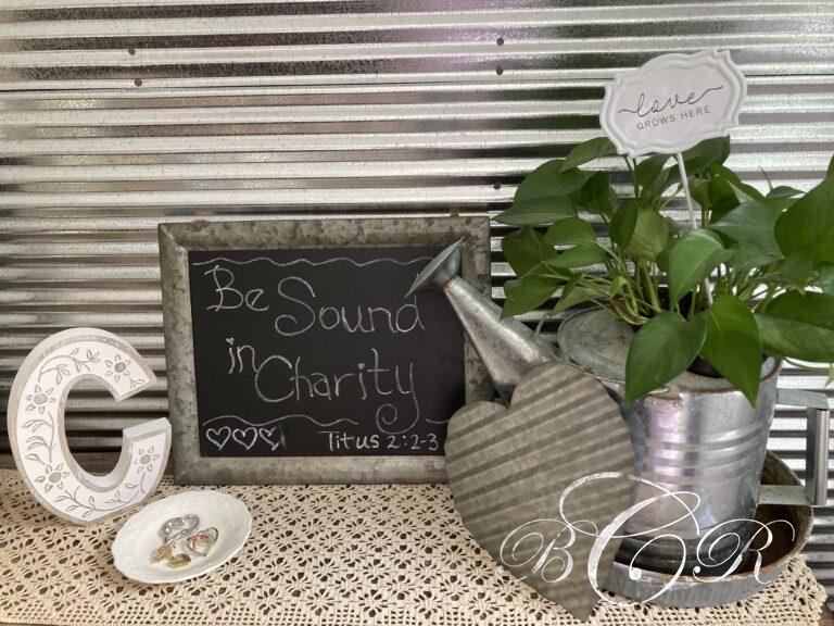 Learning How to Be Sound in Charity