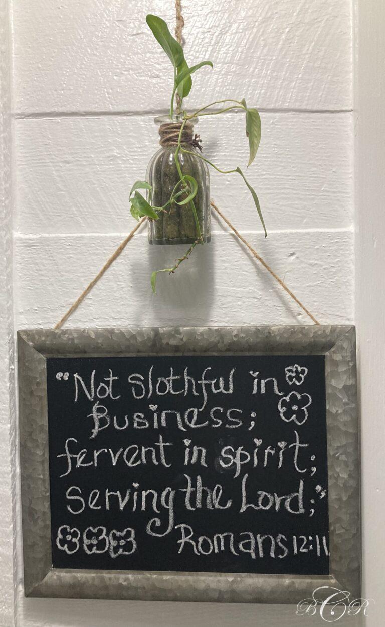 Serving the Lord through Our Holiness